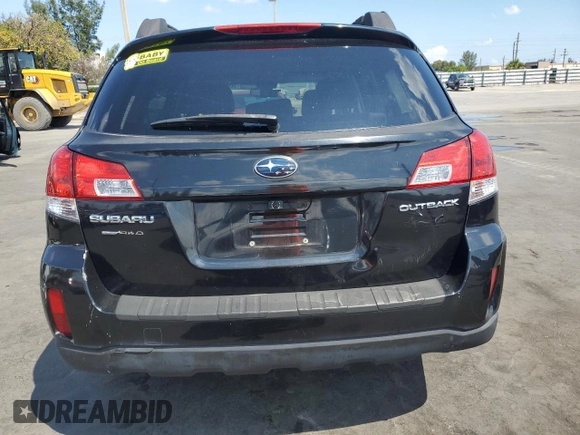 2013 Subaru Outback Premium with VIN 4S4BRCCC5D3266569, listed as a Copart auction lot 50696945 with 135,579 mi miles and Salvage Title. Bid and sale history available at carsss.com. Image 6.