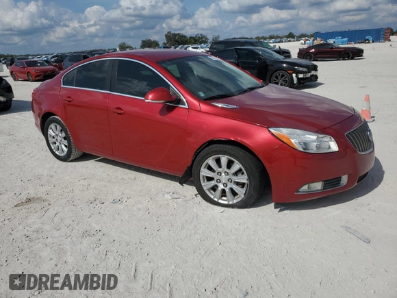 2013 Buick Regal with VIN 2G4GR5ER2D9164219, listed as a Copart auction lot 43731335 with 85,444 mi miles and Salvage Title. Bid and sale history available at carsss.com. Image 4.
