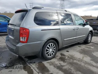 2012 Kia Sedona EX with VIN KNDMH4C76C6445077, listed as a Copart auction lot 49629305 with 184,377 mi miles and Salvage Title. Bid and sale history available at carsss.com. Image 3.
