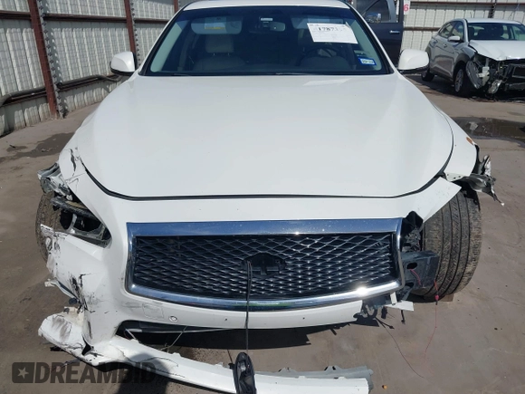 2014 Infiniti Q50 Premium with VIN JN1BV7ARXEM706864, listed as a IAAI auction lot 41787396 with 143,726 mi miles. Bid and sale history available at carsss.com. Image 13.