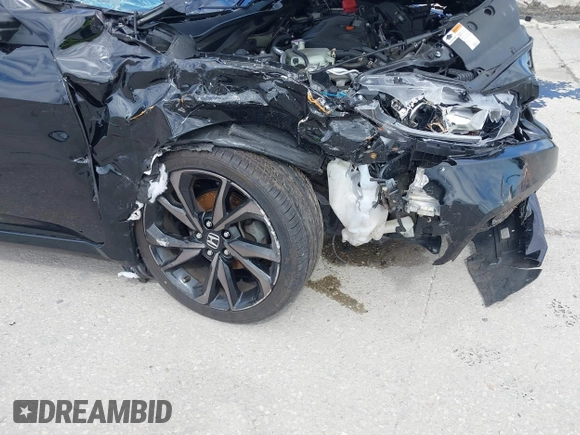 2019 Honda Civic Sport with VIN 19XFC2F85KE015159, listed as a IAAI auction lot 41993276 with 82,542 mi miles and . Bid and sale history available at DreamBid. Image 6.