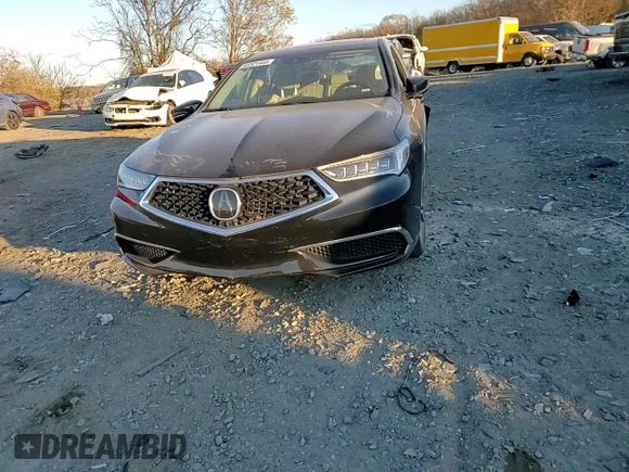 2020 Acura TLX w/Technology Pkg with VIN 19UUB2F49LA002850, listed as a Copart auction lot 83321444 with 49,890 mi miles and Salvage Title. Bid and sale history available at carsss.com. Image 10.