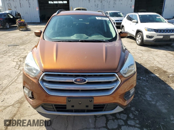 2017 Ford Escape SE with VIN 1FMCU0GD3HUD52581, listed as a Copart auction lot 49813305 with 129,762 mi miles and Clean Title. Bid and sale history available at carsss.com. Image 5.