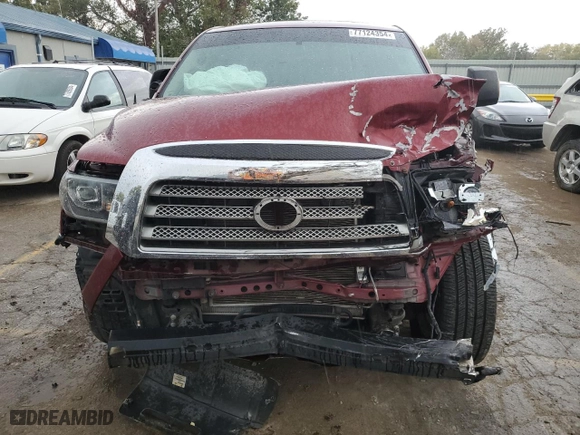 2007 Toyota Tundra LTD with VIN 5TBEV58157S466024, listed as a Copart auction lot 77124354 with 196,129 mi miles and Salvage Title. Bid and sale history available at carsss.com. Image 5.