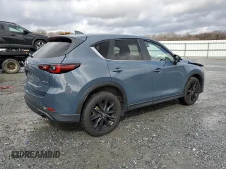 2022 Mazda CX-5 2.5 S Preferred Package with VIN JM3KFBCM0N0566241, listed as a Copart auction lot 46943285 with 53,187 mi miles and Salvage Title. Bid and sale history available at carsss.com. Image 3.