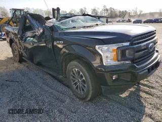 2020 Ford F-150 XL with VIN 1FTEW1EP2LFB19198, listed as a Copart auction lot 49944315 with 0 mi miles and Salvage Title. Bid and sale history available at carsss.com. Image 4.
