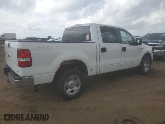 2008 Ford F-150 XLT with VIN 1FTPW145X8FB74465, listed as a Copart auction lot 60097495 with 253,555 mi miles and Clean title. Bid and sale history available at DreamBid. Image 3.