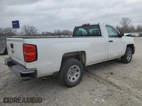 2015 Chevrolet Silverado 1500 Work Truck with VIN 1GCNCPEH7FZ353229, listed as a Copart auction lot 82878634 with 176,482 mi miles and Salvage Title. Bid and sale history available at DreamBid. Image 3.
