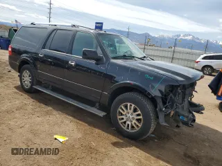2012 Ford Expedition Max Limited with VIN 1FMJK2A58CEF15545, listed as a Copart auction lot 50229675 with 186,828 mi miles and Salvage title. Bid and sale history available at DreamBid. Image 4.
