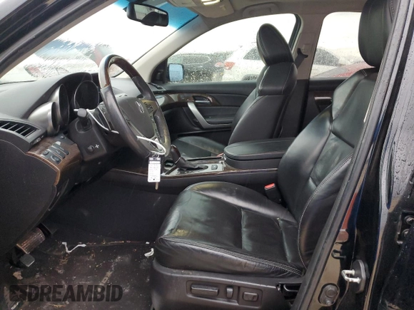 2013 Acura MDX Advance with VIN 2HNYD2H81DH513704, listed as a Copart auction lot 83704634 with 134,295 mi miles and Salvage Title. Bid and sale history available at DreamBid. Image 7.