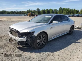 2017 Lincoln Continental Reserve with VIN 1LN6L9RP6H5608332, listed as a Copart auction lot 69390954 with 123,311 mi miles and Salvage Title. Bid and sale history available at carsss.com. Image 1.