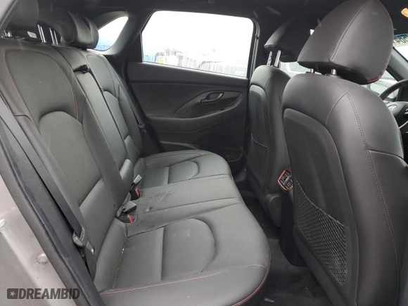2020 Hyundai Elantra GT N Line with VIN KMHH55LC6LU134981, listed as a Copart auction lot 48463564 with 37,950 mi miles. Bid and sale history available at carsss.com. Image 10.