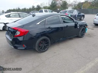 2019 Honda Civic Sedan LX with VIN 2HGFC2F65KH520171, listed as a IAAI auction lot 41725830 with 107,558 mi miles. Bid and sale history available at carsss.com. Image 4.