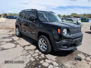 2017 Jeep Renegade Latitude z VIN ZACCJBBB4HPF38906, wystawiony jako Copart lot #56379205 z przebiegiem 65 908 mil mil oraz Szkoda całkowita • Salvage title. Historia ofert i sprzedaży dostępna na DreamBid. Obrazek 15.
