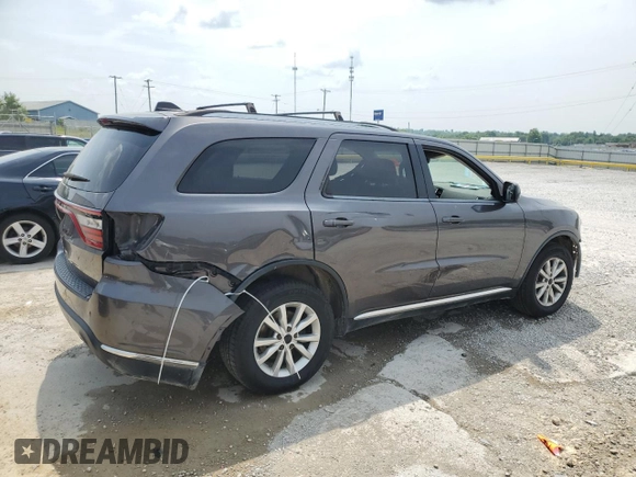 2014 Dodge Durango SXT with VIN 1C4RDJAG5EC971319, listed as a Copart auction lot 60065765 with Not provided miles and Non repairable. Bid and sale history available at DreamBid. Image 3.