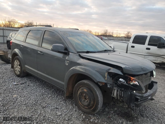 2019 Dodge Journey SE with VIN 3C4PDCBB2KT821254, listed as a Copart auction lot 43277285 with 85,639 mi miles and Salvage Title. Bid and sale history available at carsss.com. Image 4.