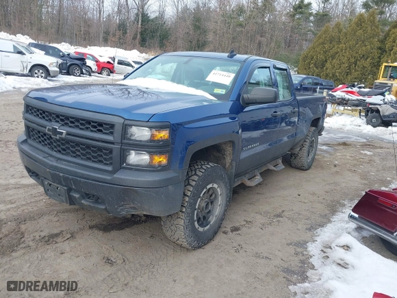 2015 Chevrolet Silverado 1500 Work Truck with VIN 1GCVKPEC2FZ245530, listed as a IAAI auction lot 41714440 with 109,322 mi miles. Bid and sale history available at carsss.com. Image 2.