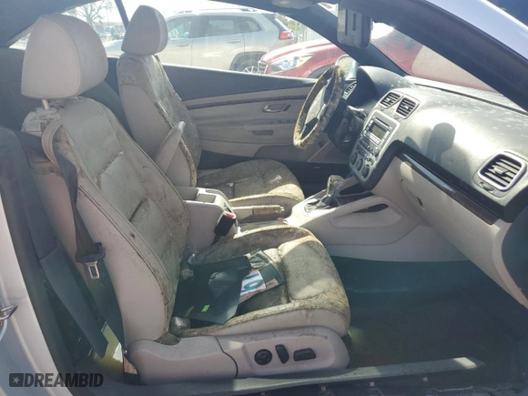 2008 Volkswagen Eos Lux with VIN WVWFA71F38V026609, listed as a Copart auction lot 77748094 with 0 mi miles and Non Repairable. Bid and sale history available at carsss.com. Image 7.