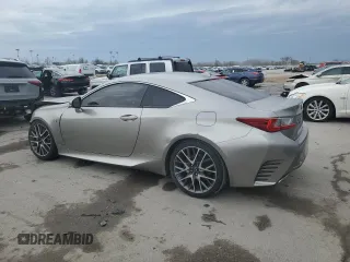2016 Lexus RC 200t F Sport z VIN JTHHA5BCXG5002550, wystawiony jako Copart lot #48551625 z przebiegiem 89 857 mil mil oraz Szkody całkowita. Historia ofert i sprzedaży dostępna na DreamBid. Obrazek 2.
