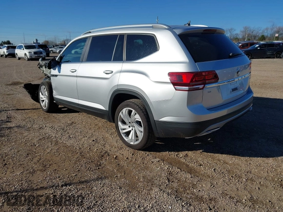 2018 Volkswagen Atlas SE with VIN 1V2DR2CA5JC533628, listed as a IAAI auction lot 40849747 with 109,838 mi miles and . Bid and sale history available at DreamBid. Image 3.