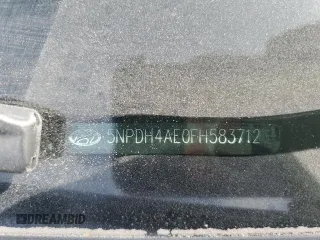 2015 Hyundai Elantra SE with VIN 5NPDH4AE0FH583712, listed as a Copart auction lot 52386265 with Not Provided miles and Salvage Title. Bid and sale history available at DreamBid. Image 15.