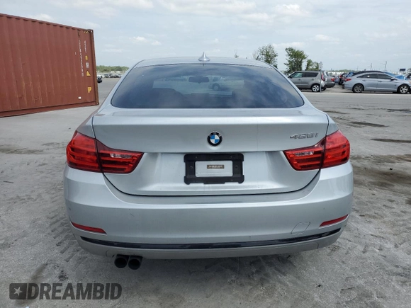 2015 BMW 4 Series 428i xDrive with VIN WBA4C9C55FD331210, listed as a Copart auction lot 54158235 with 88,372 mi miles and Salvage title. Bid and sale history available at DreamBid. Image 6.