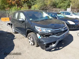 2016 Honda CR-V LX with VIN 5J6RM4H30GL120935, listed as a IAAI auction lot 40640342 with 153,531 mi miles. Bid and sale history available at carsss.com. Image 1.