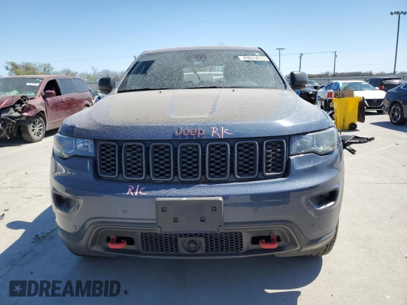2020 Jeep Grand Cherokee Trailhawk with VIN 1C4RJFLT1LC357901, listed as a Copart auction lot 49820815 with 50,293 mi miles and Salvage title. Bid and sale history available at DreamBid. Image 5.