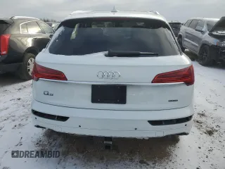 2023 Audi Q5 Premium Plus with VIN WA1BBAFY2P2093652, listed as a Copart auction lot 88666715 with 9,990 mi miles and Salvage title. Bid and sale history available at DreamBid. Image 6.