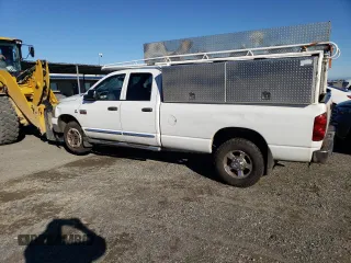 2008 Dodge 2500 SLT with VIN 3D7KS28A38G196251, listed as a Copart auction lot 81041614 with 128,796 mi miles and Salvage title. Bid and sale history available at DreamBid. Image 2.