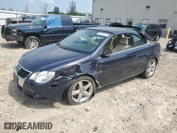 2007 Volkswagen Eos with VIN WVWCA71F07V037925, listed as a Copart auction lot 66184154 with Not Provided miles and Clean Title. Bid and sale history available at DreamBid. Image 1.