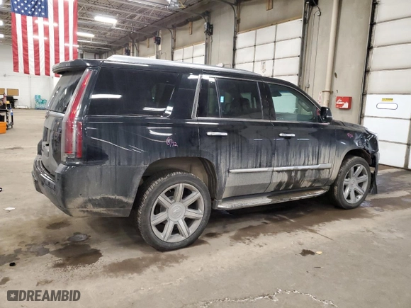 2019 Cadillac Escalade Premium Luxury with VIN 1GYS4CKJ1KR280234, listed as a Copart auction lot 88693985 with 94,924 mi miles and Salvage Title. Bid and sale history available at carsss.com. Image 3.