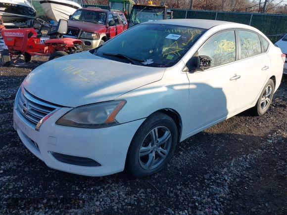 2015 Nissan Sentra SV z VIN 3N1AB7APXFL637060, wystawiony jako IAAI lot #41196960 z przebiegiem Nie podano mil oraz . Historia ofert i sprzedaży dostępna na DreamBid. Obrazek 2.