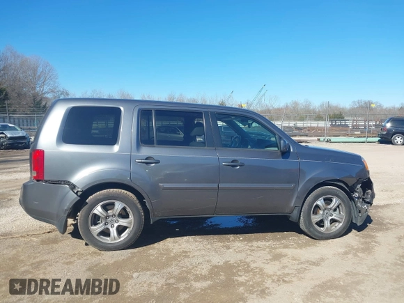 2013 Honda Pilot EX-L with VIN 5FNYF3H79DB037477, listed as a IAAI auction lot 41649734 with 161,902 mi miles and . Bid and sale history available at DreamBid. Image 13.