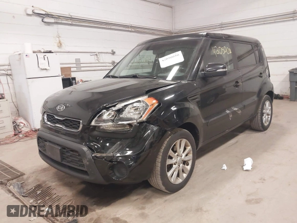 2012 Kia Soul + with VIN KNDJT2A60C7457882, listed as a IAAI auction lot 42050050 with 153,560 mi miles. Bid and sale history available at carsss.com. Image 6.