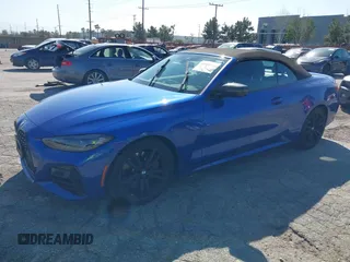 2024 BMW 4 Series M440i with VIN WBA53AT0XRCP24298, listed as a IAAI auction lot 41648187 with Not Provided miles and . Bid and sale history available at carsss.com. Image 18.