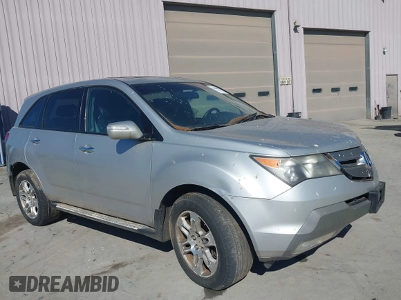 2009 Acura MDX Tech Pkg with VIN 2HNYD28669H527717, listed as a IAAI auction lot 41683905 with 158,529 mi miles. Bid and sale history available at carsss.com. Image 1.