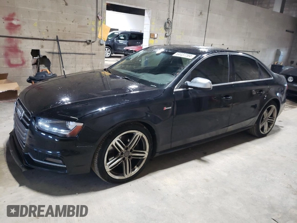 2015 Audi S4 Premium Plus with VIN WAUBGAFL8FA029886, listed as a Copart auction lot 64437204 with 87,790 mi miles and Salvage Title. Bid and sale history available at carsss.com. Image 1.