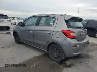 2018 Mitsubishi Mirage ES with VIN ML32A3HJ5JH004507, listed as a Copart auction lot 55047635 with 74,597 mi miles and Salvage title. Bid and sale history available at DreamBid. Image 2.