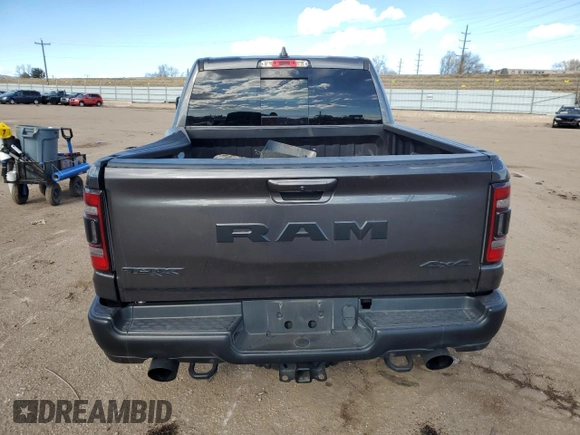 2021 Ram 1500 TRX with VIN 1C6SRFU98MN741605, listed as a Copart auction lot 84763114 with 40,065 mi miles and Salvage Title. Bid and sale history available at carsss.com. Image 6.