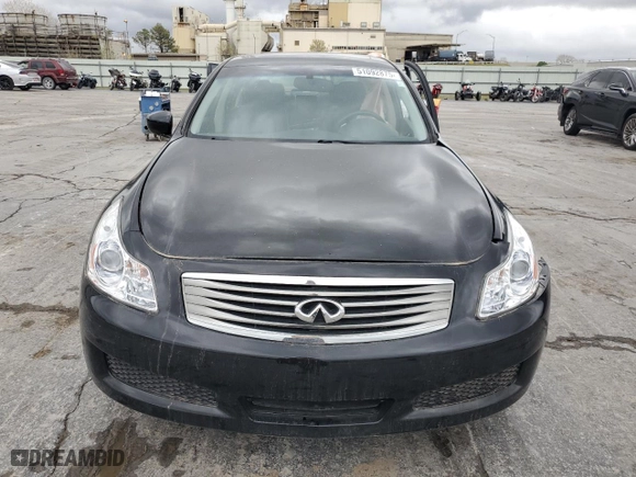 2009 Infiniti G37 Sedan x with VIN JNKCV61F59M361264, listed as a Copart auction lot 51092875 with 41,656 mi miles and Salvage Title. Bid and sale history available at carsss.com. Image 5.