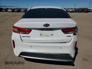 2017 Kia Optima Hybrid with VIN KNAGT4LC0H5007464, listed as a Copart auction lot 67412084 with 104,083 mi miles and Salvage Title. Bid and sale history available at carsss.com. Image 6.