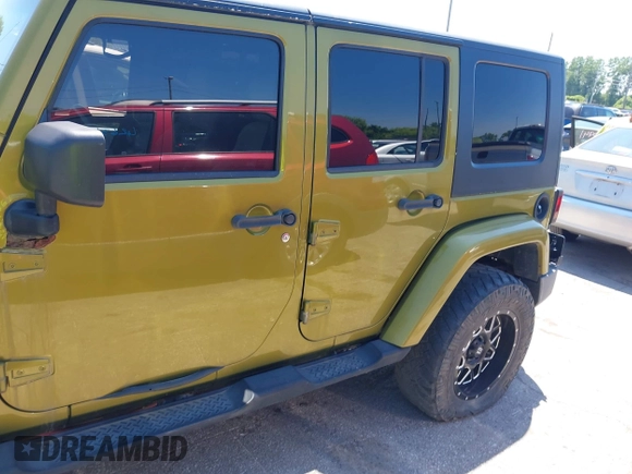 2008 Jeep Wrangler Unlimited Sahara with VIN 1J4GA59128L608191, listed as a IAAI auction lot 42669266 with 201,156 mi miles and . Bid and sale history available at DreamBid. Image 14.
