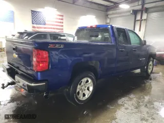 2014 Chevrolet Silverado 1500 LT with VIN 1GCVKREC5EZ204867, listed as a Copart auction lot 41581655 with 123,390 mi miles and Salvage Title. Bid and sale history available at carsss.com. Image 3.