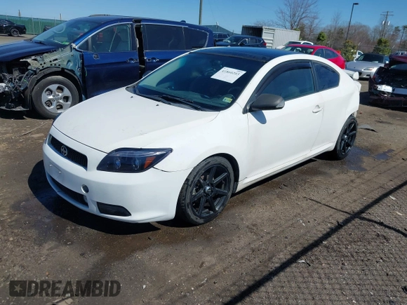 2005 Scion tC with VIN JTKDE177750004638, listed as a IAAI auction lot 41860203 with 184,800 mi miles. Bid and sale history available at carsss.com. Image 17.