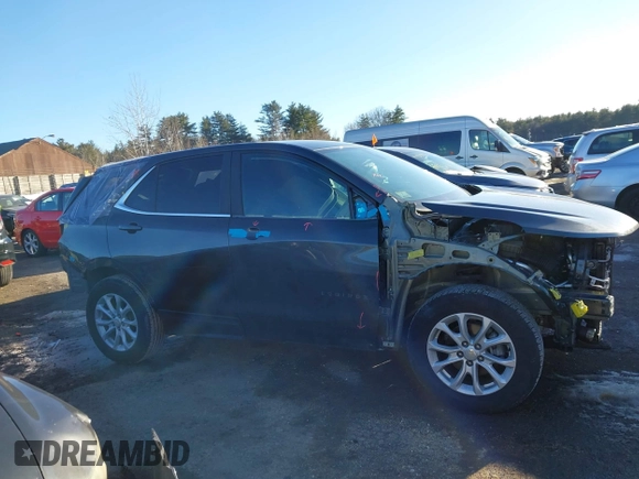 2021 Chevrolet Equinox LT with VIN 3GNAXUEV4ML380049, listed as a IAAI auction lot 41512649 with 64,054 mi miles and . Bid and sale history available at DreamBid. Image 14.