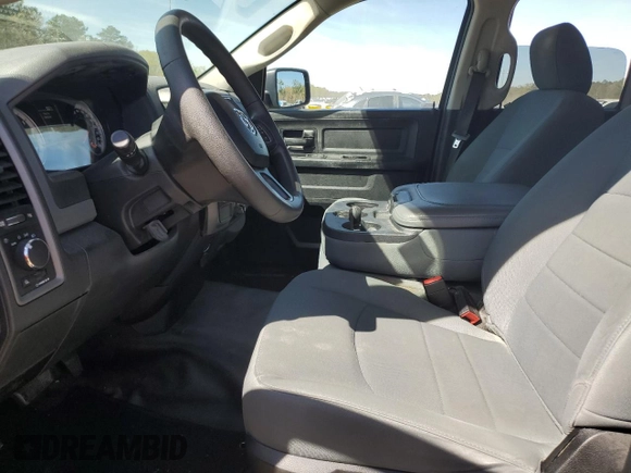 2017 Ram 1500 Tradesman with VIN 1C6RR6FG3HS860454, listed as a Copart auction lot 49672575 with 109,510 mi miles and Salvage title. Bid and sale history available at DreamBid. Image 7.