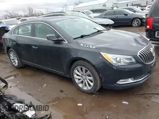 2014 Buick LaCrosse Leather with VIN 1G4GB5G37EF213369, listed as a IAAI auction lot 41674751 with 129,476 mi miles. Bid and sale history available at carsss.com. Image 1.