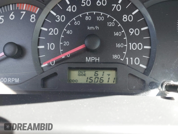 2008 Toyota Corolla CE with VIN 2T1BR32E98C918744, listed as a IAAI auction lot 41984605 with 150,611 mi miles and . Bid and sale history available at DreamBid. Image 15.