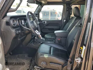 2021 Jeep Gladiator Overland with VIN 1C6HJTFG0ML603872, listed as a Copart auction lot 50242155 with 39,109 mi miles and Salvage title. Bid and sale history available at DreamBid. Image 7.